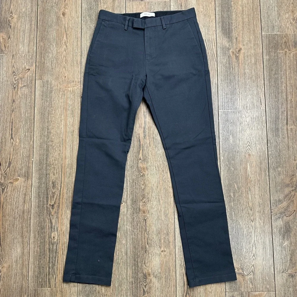 Reiss Eastbury Mens Slim Fit Chino Trousers Pants Size‎ 30x31 Dark Gray